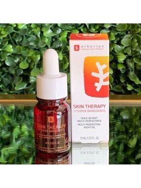 Erborian Skin Therapy Multi Perfecting Night Oil-Serum | NEW | Korean K-Beauty